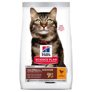 Hill's Science Plan Hairball/Indoor Mature kassitoit kanaga 1,5kg