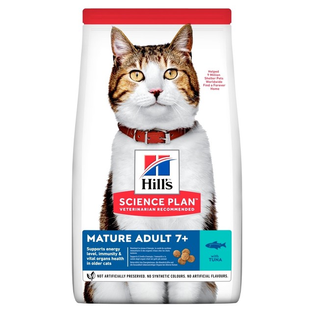 Hill's Science Plan Mature Adult 7+ Cat Food with Tuna 1,5kg