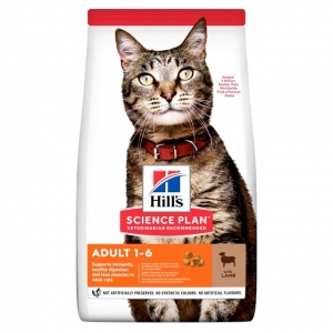 Hill's Science Plan Adult Cat Food with Lamb 10kg