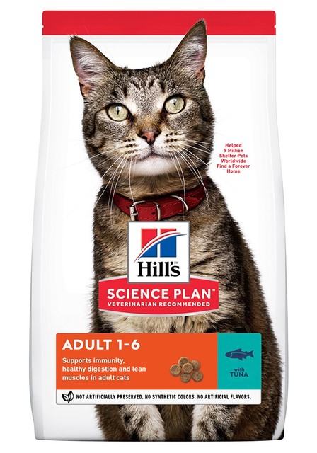 Hill's Science Plan Feline Adult Optimal Care with Tuna 10kg