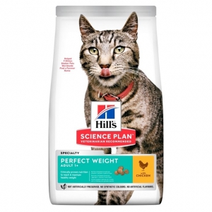 Hill's Science Plan Perfect Weight Adult Cat Food with Chicken 1,5kg