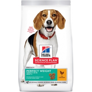 Hill's Science Plan Adult Perfect Weight Medium with Chicken 12kg