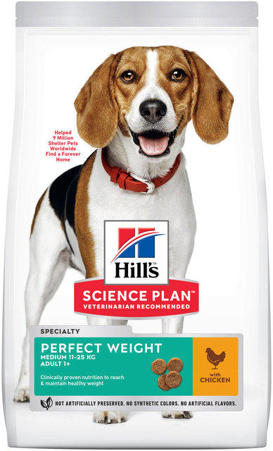 Hill's Science Plan Adult Perfect Weight Medium with Chicken 2kg