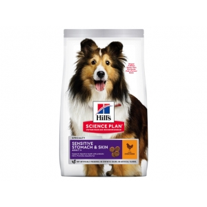 Hill's Science Plan Adult 1+ Sensitive Stomach & Skin Medium with Chicken 2,5kg