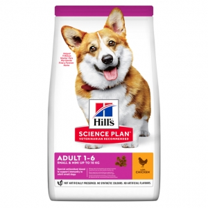 Hill’s Science Plan Adult 1-6 Small & Mini with Chicken 1,5kg