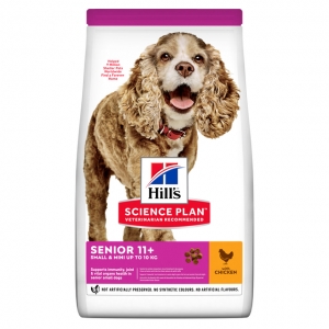 Hill's Science Plan Senior 11+ Small & Mini Chicken 1,5kg