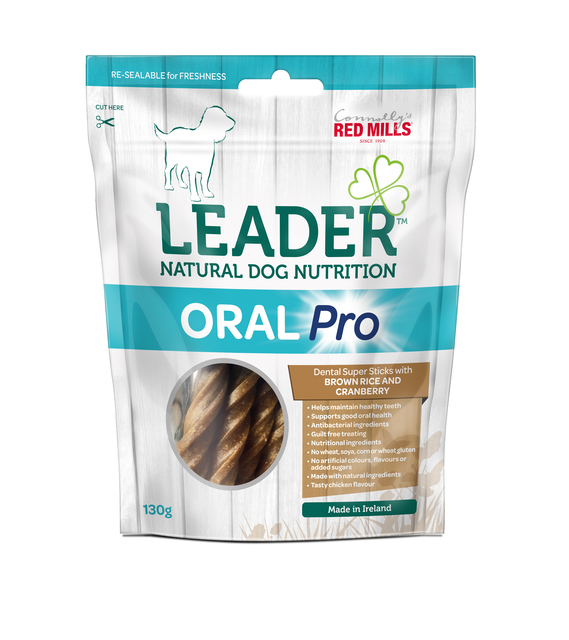 Leader Oral Pro maius koerale pruun riis/jõhvikas 130g