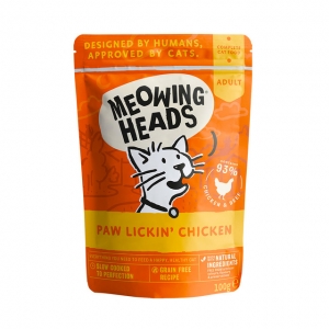 Meowing Heads Paw Lickin kassi einekotike kanaga 100 g