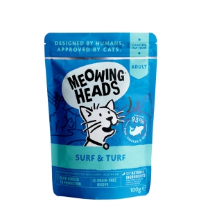 Meowing Heads  kassi einekotike Supurrr Surf & Turf 100 g