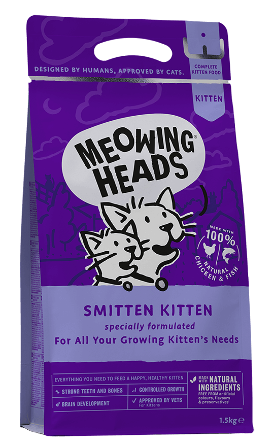 Meowing Heads Smitten Kitten, Chicken 1, 5 kg