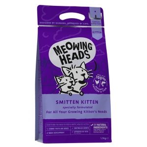 Meowing Heads kassipojatoit Smitten Kitten 1, 5 kg