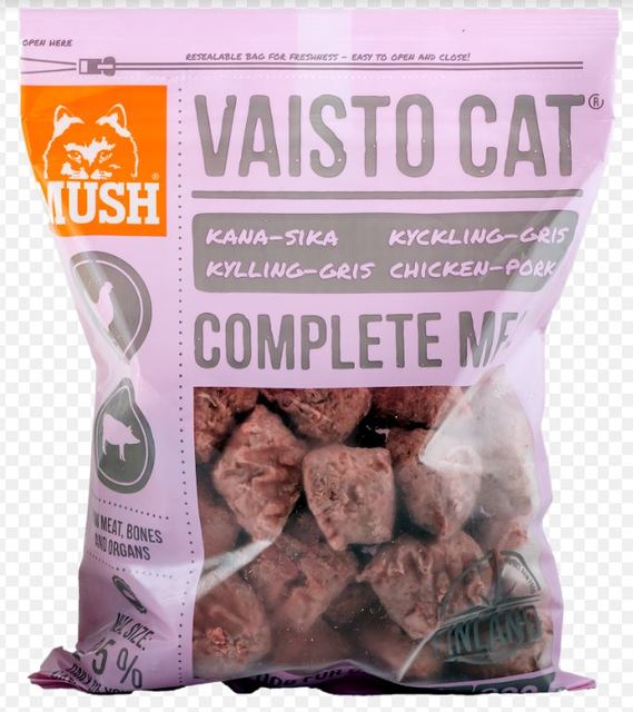 Mush Vaisto kassi toortoit kana/siga 800 g