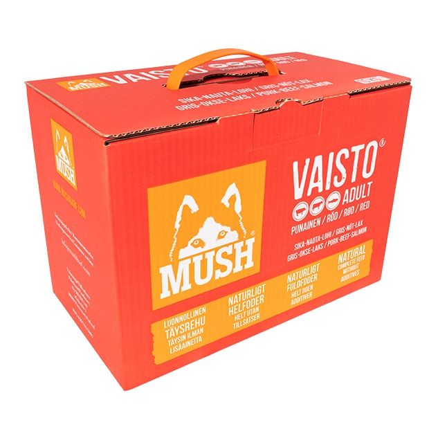 Mush Vaisto koera toortoit siga/veis/lõhe 10 kg