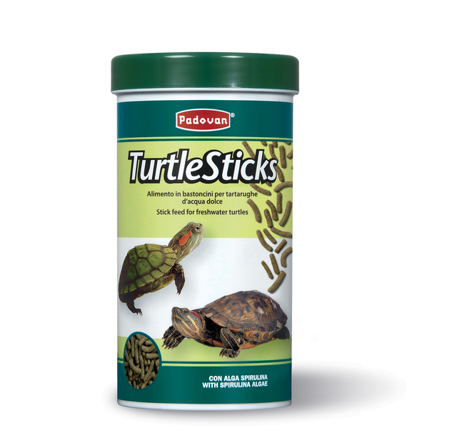 Padovan Turtle Sticks kilpkonna täistoit 70 G/250 ml