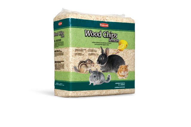 Padovan Woodchips sidrunilõhnaline allapanu närilistele 1 kg