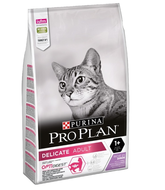 Purina PRO PLAN kassitoit Delicate, 10kg.