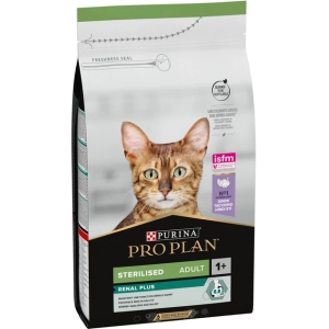 Purina PRO PLAN kassitoit STERELISED OPTIRENAL kalkunirikas, 1,5 kg.