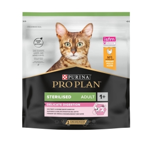 Purina Pro Plan kassitoit Sterilised Delicate Digestion kana, 400g
