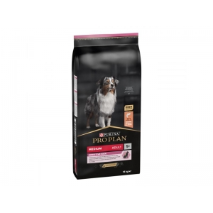 Purina PRO PLAN Medium Adult Sensitive Skin with OPTIDERMA®, 14kg