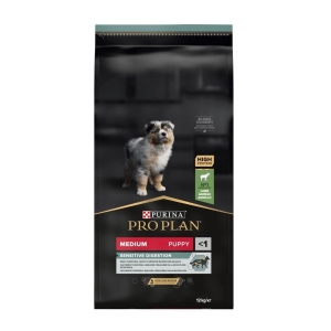 Purina PRO PLAN Medium Puppy Sensitive Digest with OPTIDIGEST®, 12kg