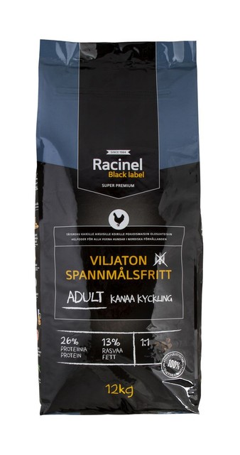 Racinel Black Label Adult chicken 12 kg