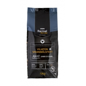 Racinel Black Label kuivtoit täiskasvanud koertele kanaga 12 kg