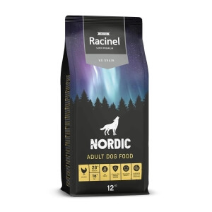 Racinel Black Label kuivtoit täiskasvanud koertele kanaga 12kg