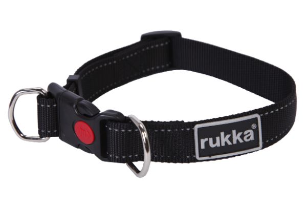 Rukka Bliss kaelarihm M 25 mm x 30-50 cm, must