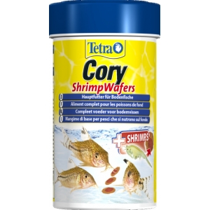 Tetra kalade täissööt Cory Shrimp vahvlid 100 ml