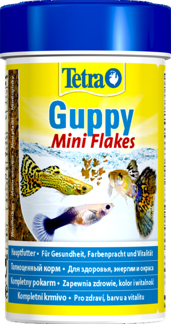 Tetra kalade täissööt Guppy Mini Flakes 100 ml