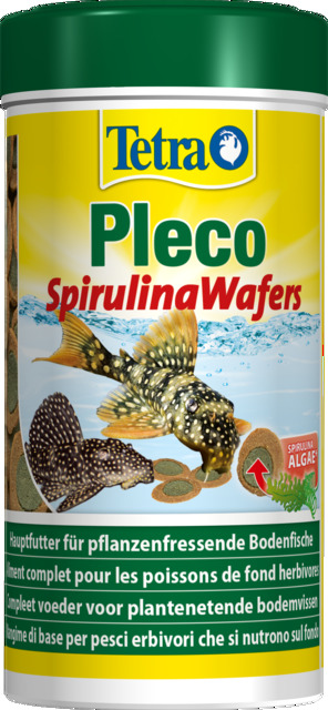 Tetra kalade täissööt Pleco Spirulina vahvlid 250 ml