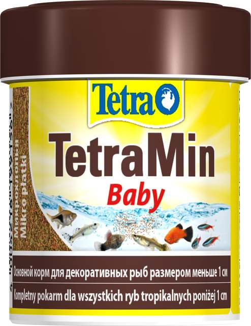 Tetra kalade täissööt Tetramin Baby 66 ml