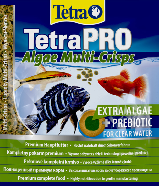 Tetra kalade täissööt Tetrapro Algae Multi-Crisps 12 g