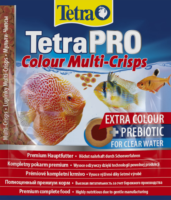 Tetra kalade täissööt Tetrapro Colour Multi-Crisps 12 g