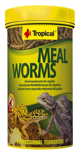 Tropical reptiilide täiendsööt Meal Worms 250 ml