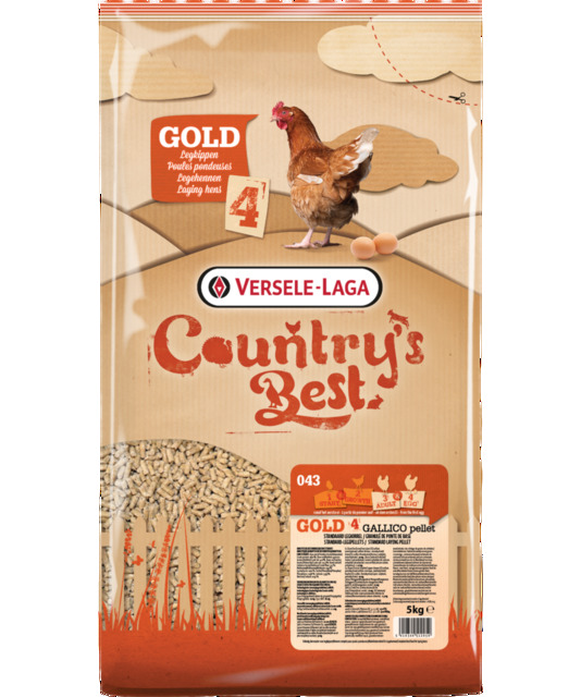 Versele-Laga Country's Best täissööt kanadele Gold Gallico Pellet 5 kg