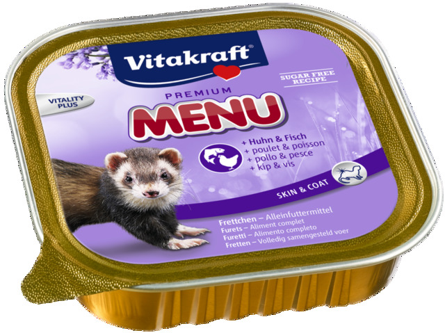 Vitakraft konserv tuhkrule Menu, 100 g