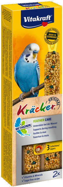 Vitakraft viirpapagoide maius Kräcker Feather Care, 2 tk