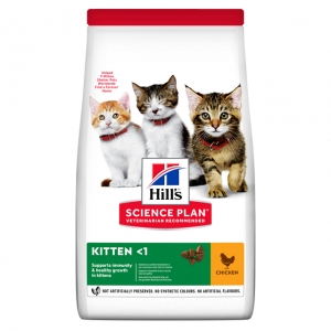 Hill's Science Plan Dry Kitten Food with Chicken 1,5kg