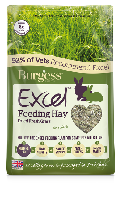 Burgess Excel hein Dried Fresh Grass 1 kg