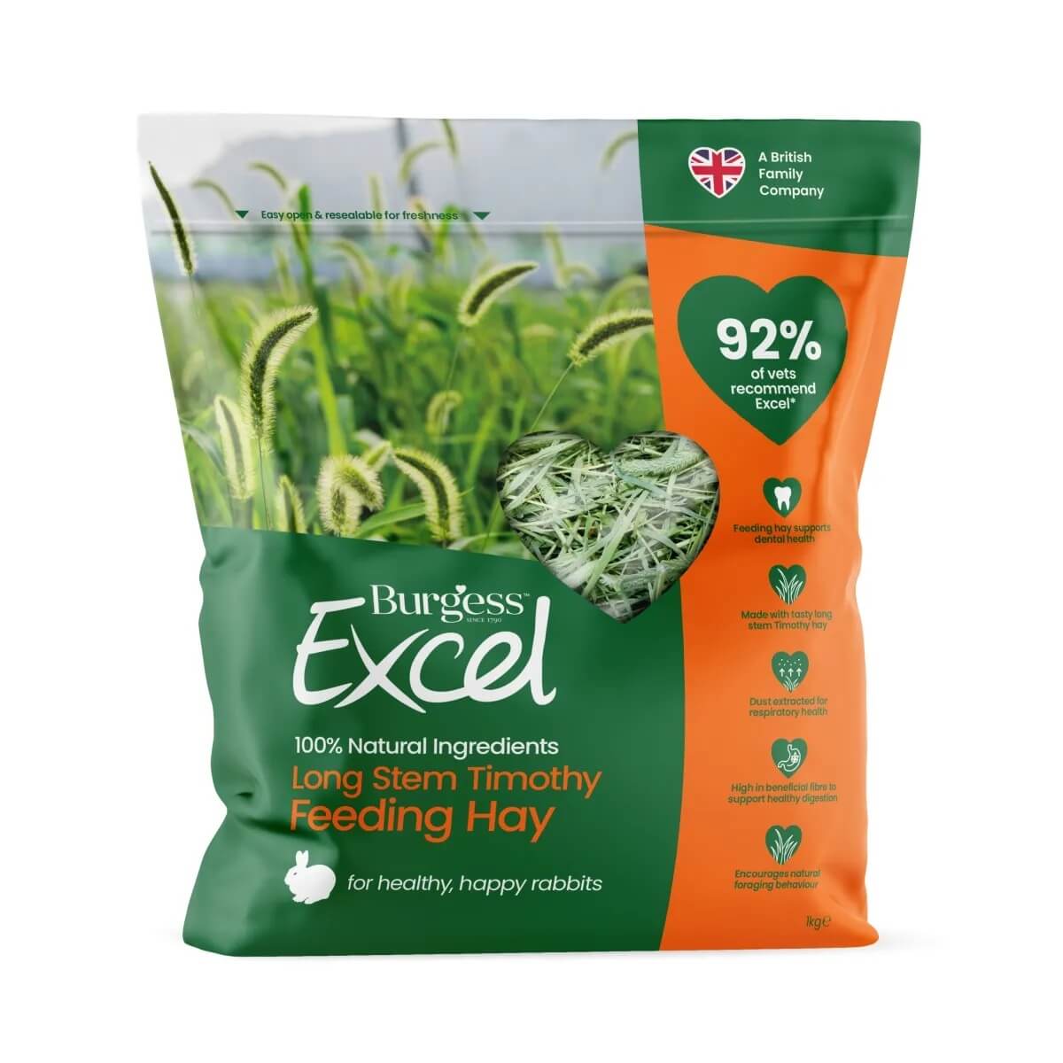 Burgess Excel hein Long Stem 1 kg