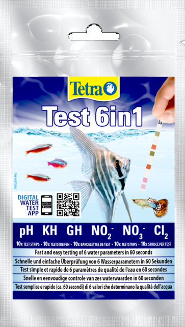 Tetra test 6in1 10 tk