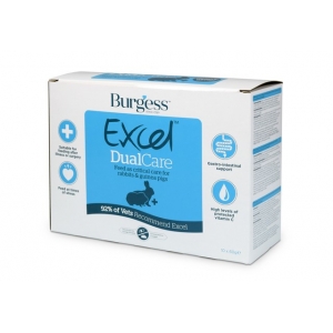 Burgess Excel väikelooma täiendsööt Dualcare 60 g, 10 tk