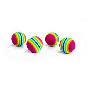 Beeztees Soft Cat Playball De Luxe mänguasi kassile, 4 tk