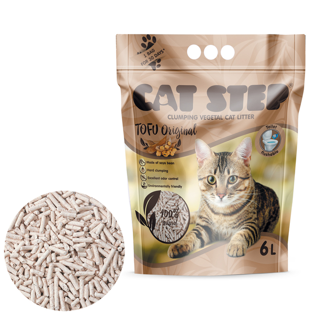 Cat Step Tofu Original kassiliiv 2.7 kg/ 6 l