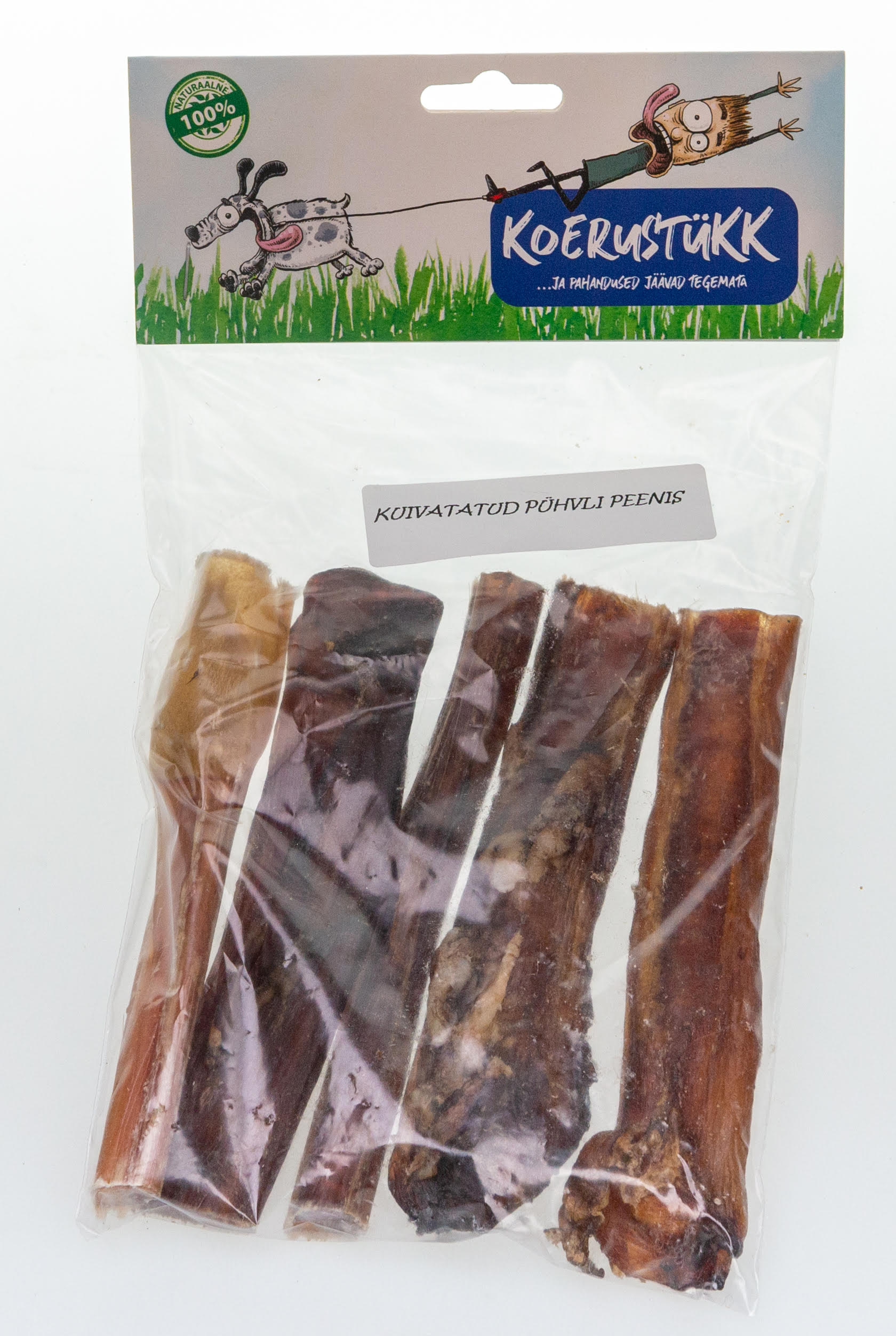 Koerustükk - Kuivatatud pühvli peenis 500g