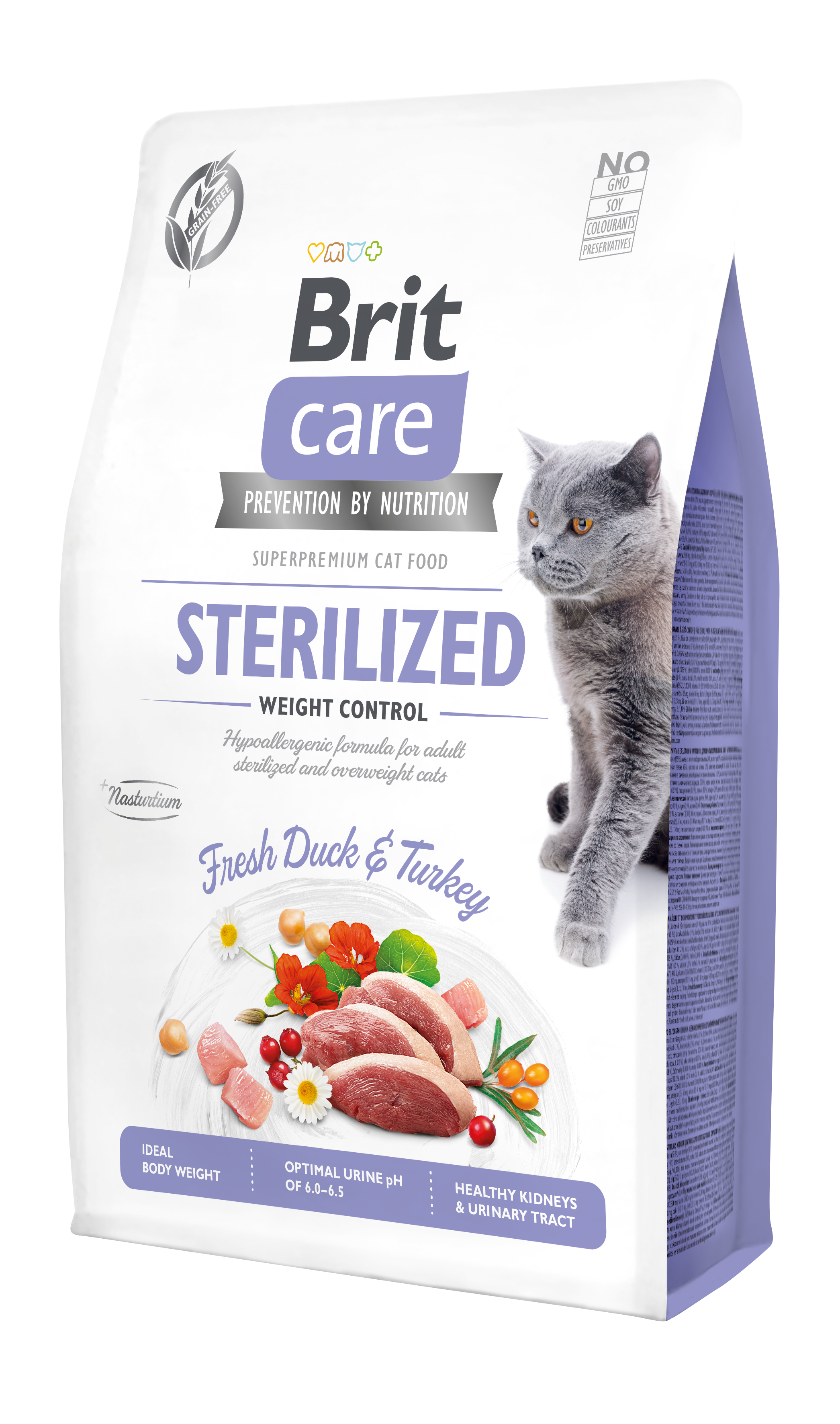 Brit Care Cat Grain-Free Sterilized Weight Control kassitoit 2kg