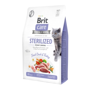 Brit Care Cat Grain-Free Sterilized Weight Control kassitoit 2kg