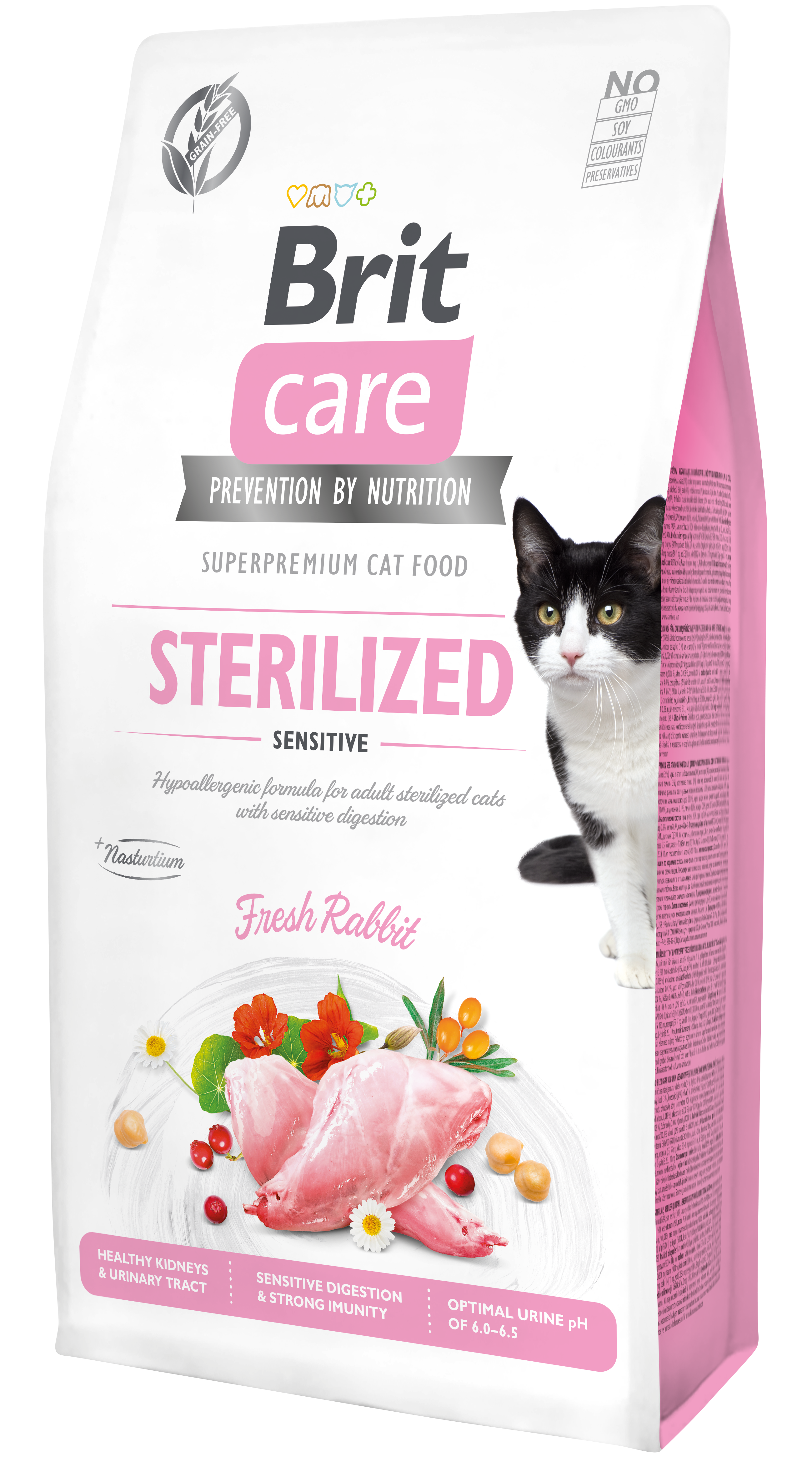 Brit Care Cat Grain-Free Sterilized Sensitive kassitoit 7 kg