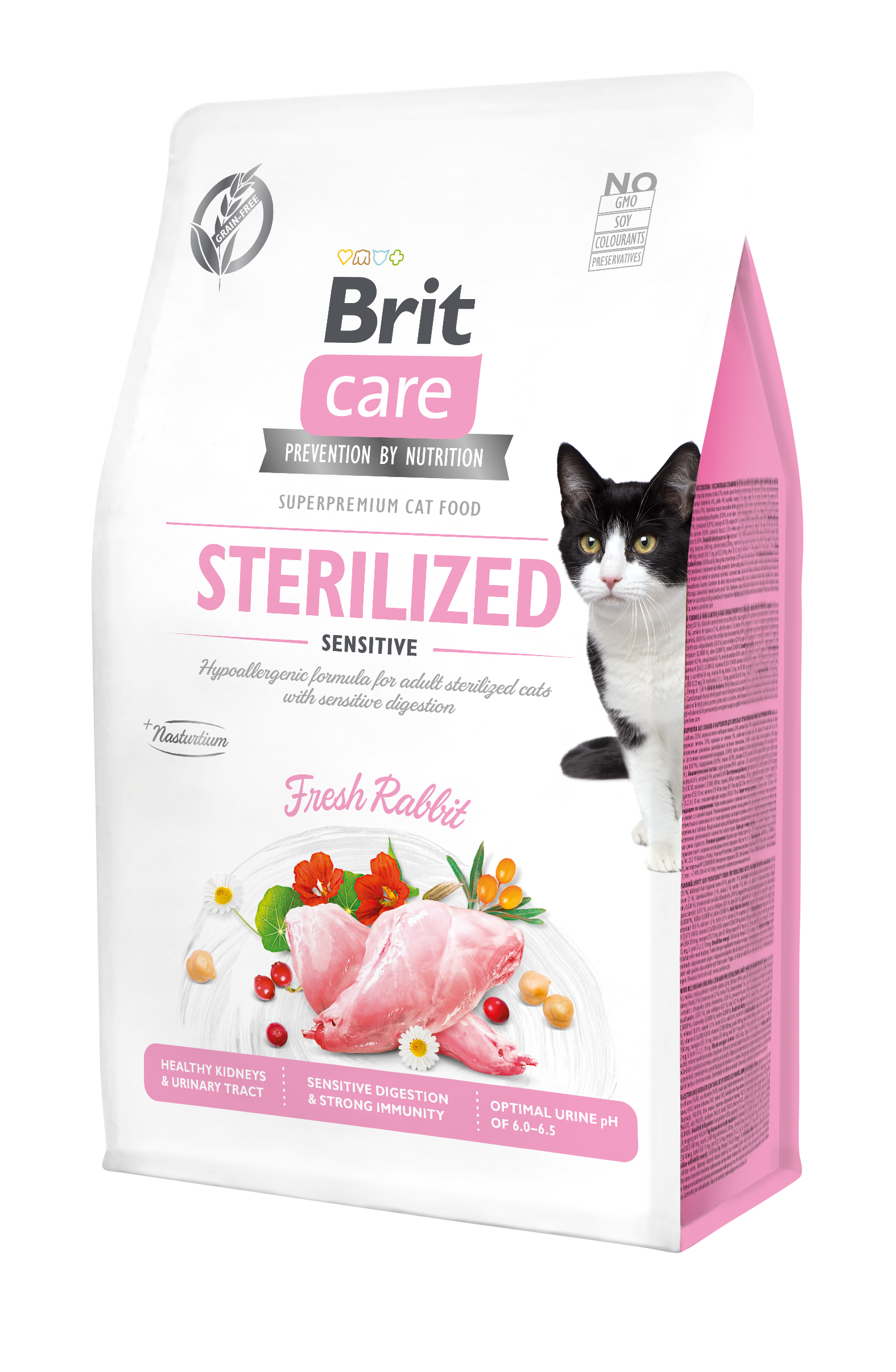 Brit Care Cat Grain-Free Sterilized Sensitive kassitoit 0,4 kg